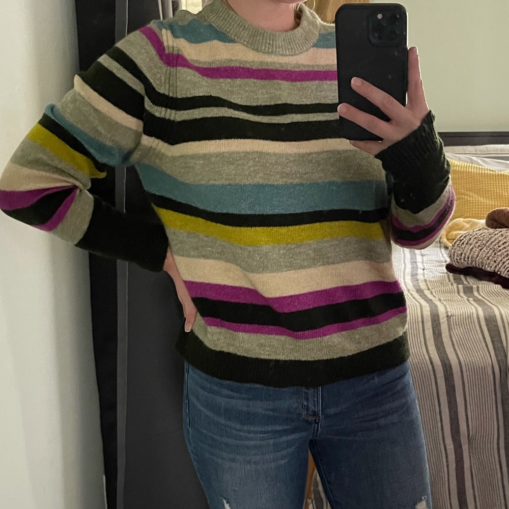 A New Day Colorblock Sweater - Picture 1 of 6